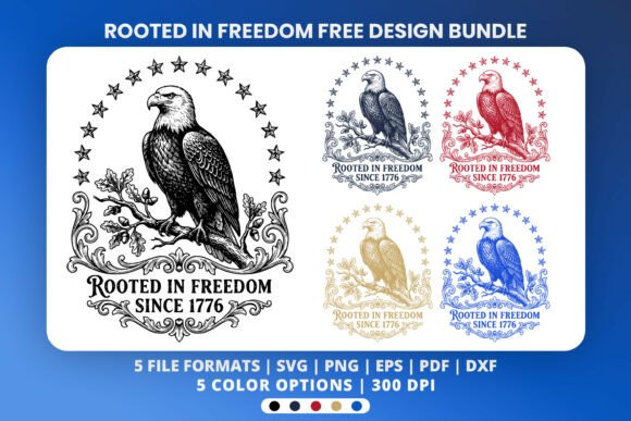250th Anniversary Rooted in Freedom SVG: T-Shirt Design Meets Patriotic Graphics