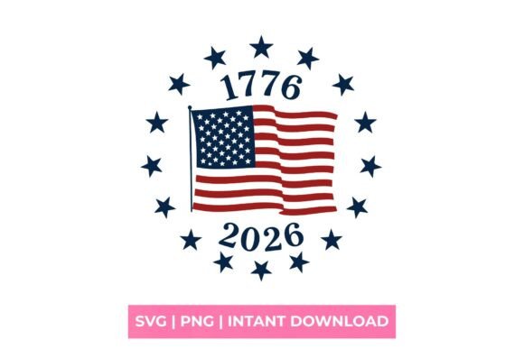 America 250th Anniversary SVG for T-Shirt Designs & Graphics